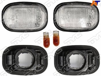 499 р. Поворот в крыло TOYOTA COROLLA 120RAV4 10, 20PROBOX белый комплект  LH+RH                          TYC 18-3543-A4-5Z  с доставкой в г. Майкоп. Увеличить фотографию 1