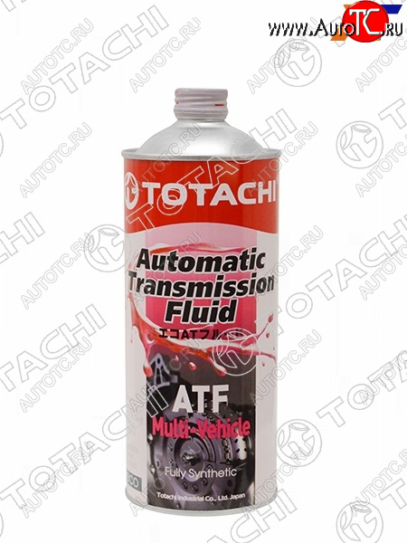 1 379 р. Масло трансмиссионное синтетическое TOTACHI ATF MULTI-VEHICLE 1л TOTACHI 20601  с доставкой в г. Майкоп