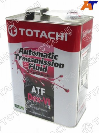 4 799 р. Масло трансмиссионное синтетическое TOTACHI ATF DEX-VI 4л TOTACHI 20904  с доставкой в г. Майкоп. Увеличить фотографию 1