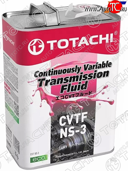 5 849 р. Масло трансмиссионное синтетическое TOTACHI CVTF NS-3 4л TOTACHI 21104  с доставкой в г. Майкоп