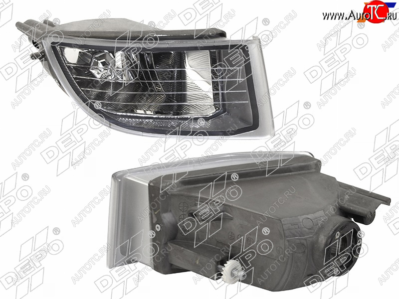 5 899 р. Фара противотуманная (Справа) Toyota Land Cruiser Prado (J120) 02-09 DEPO 212-2039R-UE  с доставкой в г. Майкоп