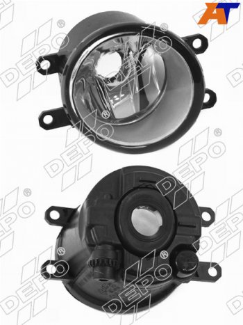 2 599 р. Фара противотуманная (Справа) Toyota Allion (T260) 07-21  Avensis (T250,T270) 03-18  Camry (XV40,X DEPO 212-2052R-UE  с доставкой в г. Майкоп. Увеличить фотографию 1