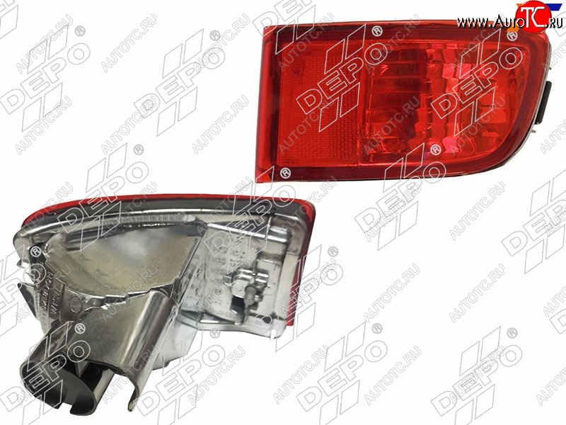 1 459 р. Отражатель Toyota Land Cruiser Prado (J120) 02-09  4Runner 02-09  Hilux Surf 02-09 (Сзади Справа) DEPO 212-2924R-E  с доставкой в г. Майкоп