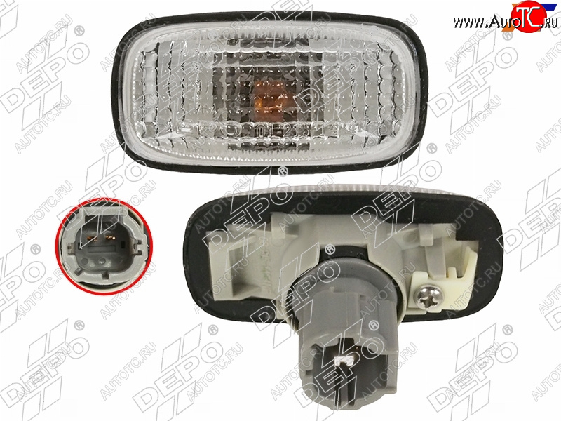559 р. Поворот Nissan Almera Classic 06-12 (Справа=Слева) DEPO 215-1424N-AE-C  с доставкой в г. Майкоп