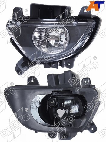 Фара противотуманная (Слева) Hyundai i30 10-12 DEPO 221-2032L-UE