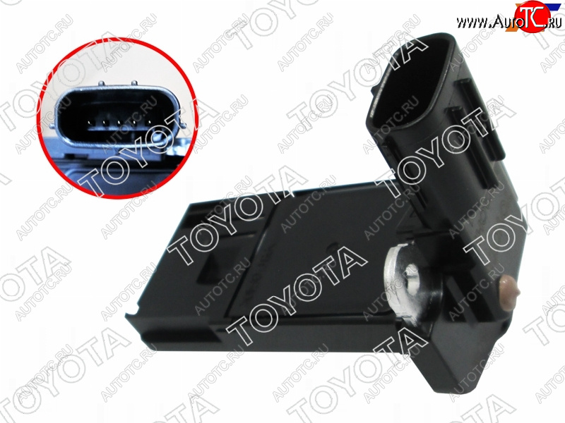 8 599 р. Датчик расхода воздуха TOYOTA HILUXPRADOHIACE 02- 1-2TR3RZ2UZ1UR3UR TOYOTA 22204-75030  с доставкой в г. Майкоп