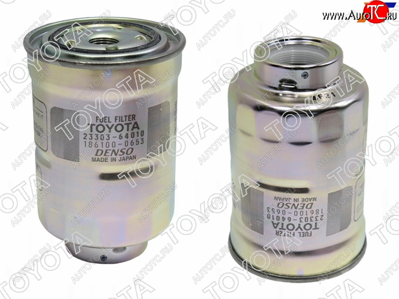 4 199 р. Фильтр топливный TOYOTA 1KZ1HZ1HD1KD2KD1CD2L3L2C5LE1AD1ND TOYOTA 23303-64010  с доставкой в г. Майкоп