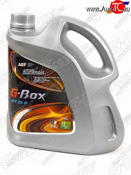 3 599 р. Масло трансмиссионное синтетическое G-BOX ATF DEX III 4л Декстрон 3 G-ENERGY 253651715  с доставкой в г. Майкоп