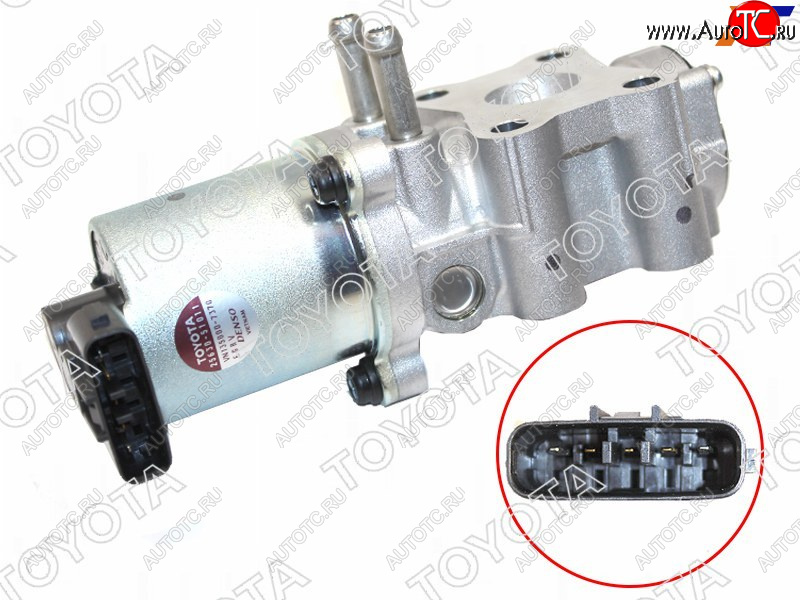 23 599 р. Клапан рециркуляции отработанных газов (EGR) TOYOTA LC 200LEXUS LX450D 1VD-FTV TOYOTA 25630-51011  с доставкой в г. Майкоп
