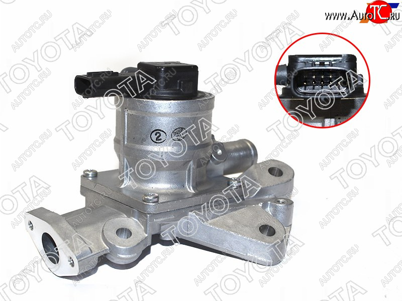 12 349 р. Клапан рециркуляции отработанных газов (EGR) TOYOTA LC200GX400460LX460570 1UR-FE 14- №1 TOYOTA 25701-38132  с доставкой в г. Майкоп