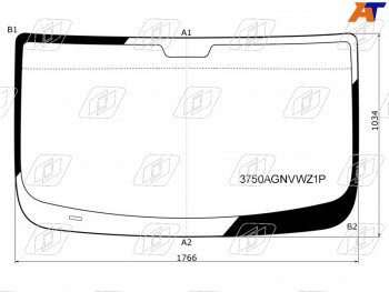9 599 р. Стекло лобовое (Молдинг) Peugeot Boxer 06-  Citroen Jumper 06-  Fiat Ducato 06- FUYAO 3750AGNVWZ1P  с доставкой в г. Майкоп. Увеличить фотографию 1