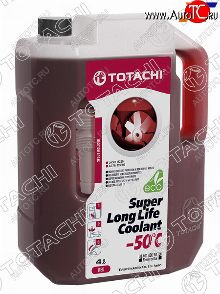 1 279 р. Антифриз (SUPER LLC 4 л. -50 C красный) TOTACHI 41904  с доставкой в г. Майкоп