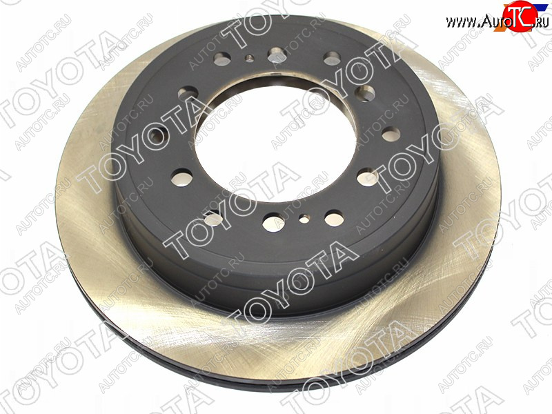 12 649 р. Задний тормозной диск TOYOTA Toyota 4Runner N210 дорестайлинг (2002-2005)  с доставкой в г. Майкоп