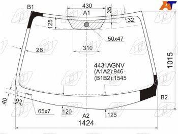 6 449 р. Стекло лобовое Kia Ceed 06-10 FUYAO 4431AGNV  с доставкой в г. Майкоп. Увеличить фотографию 1
