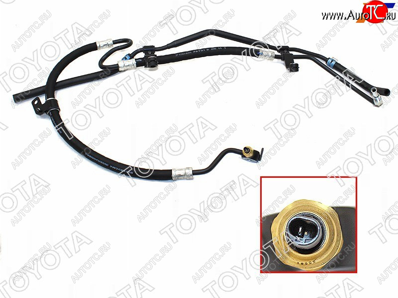 29 699 р. Шланг ГУР Toyota Land Cruiser (J200) 07-21 TOYOTA 44410-60721  с доставкой в г. Майкоп