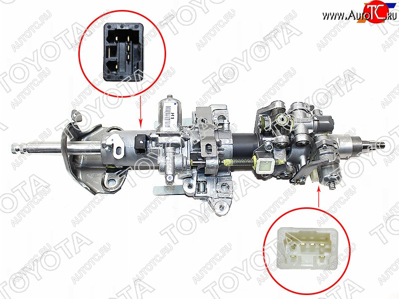 101 999 р. Колонка рулевая TOYOTA LAND CRUISER 200 07- (с регулировкой и памятью) TOYOTA 45810-60082  с доставкой в г. Майкоп