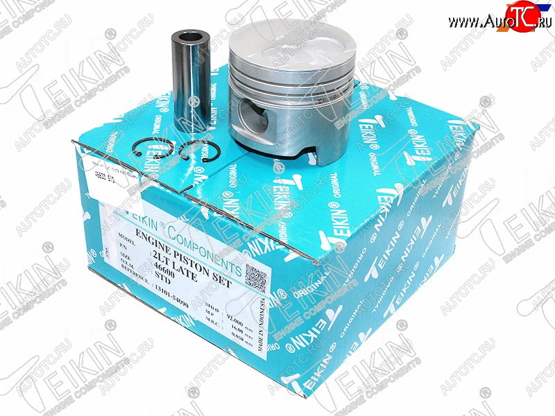 7 649 р. Поршень (к-т 4 шт без охлаждения) TOYOTA HIACEREGIUSACEHILUX 2L-T2L-TE 89-93 TEIKIN 46600 STD  с доставкой в г. Майкоп