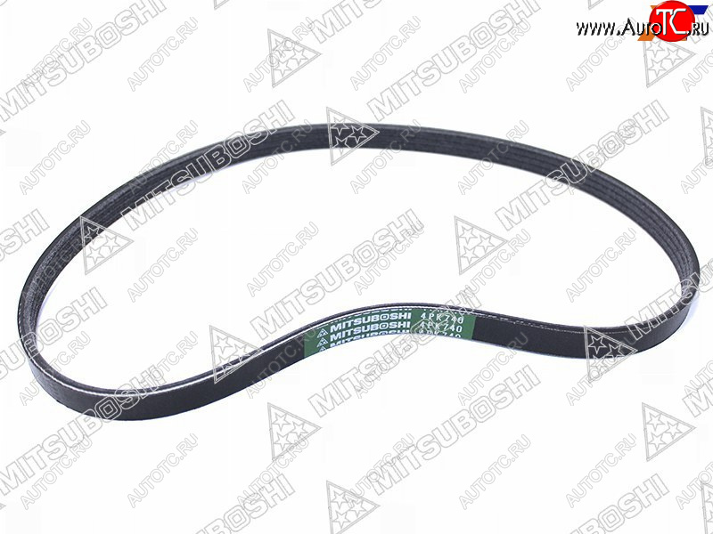 379 р. Ремень поликлиновой CHEVROLET MATIZSPARKFORD MONDEORENAULT CLIOTWINGO MITSUBOSHI 4PK740  с доставкой в г. Майкоп