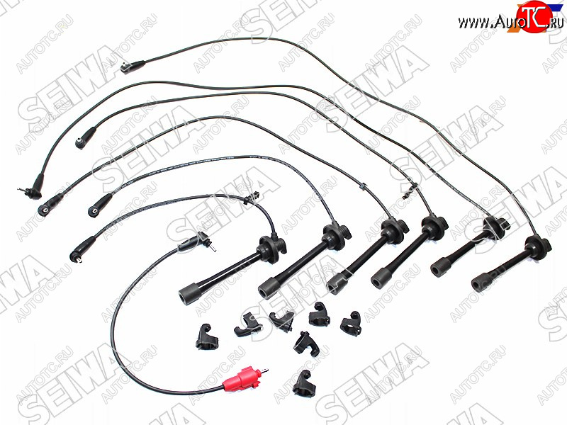 3 799 р. Провода высоковольтные TOYOTA LAND CRUISER FJ80FZJ80 1FZ-FE (кругл. резин.) SEIWA 50067  с доставкой в г. Майкоп