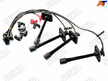 3 199 р. Провода высоковольтные TOYOTA CORONACARINA ST190 94-96  4S-FE (квадрат. резин.) SEIWA 50023  с доставкой в г. Майкоп. Увеличить фотографию 2