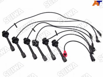 4 199 р. Провода высоковольтные TOYOTA  MARK2CHASER GX10# 96-01 1G-FE (кругл. резин.) SEIWA 50078  с доставкой в г. Майкоп. Увеличить фотографию 1
