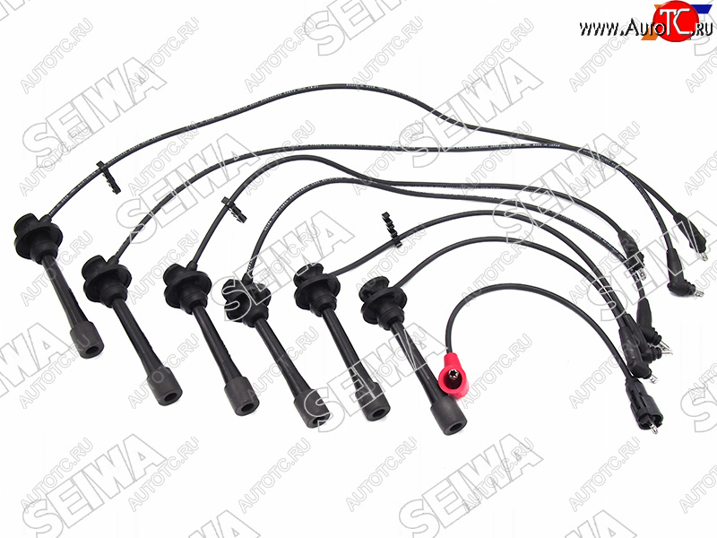 4 199 р. Провода высоковольтные TOYOTA  MARK2CHASER GX10# 96-01 1G-FE (кругл. резин.) SEIWA 50078  с доставкой в г. Майкоп