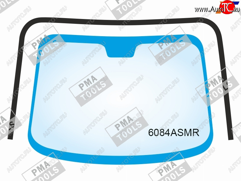 3 399 р. Молдинг лобового стекла (П-образный) PMA Nissan Qashqai 2 J11 дорестайлинг (2013-2019)  с доставкой в г. Майкоп