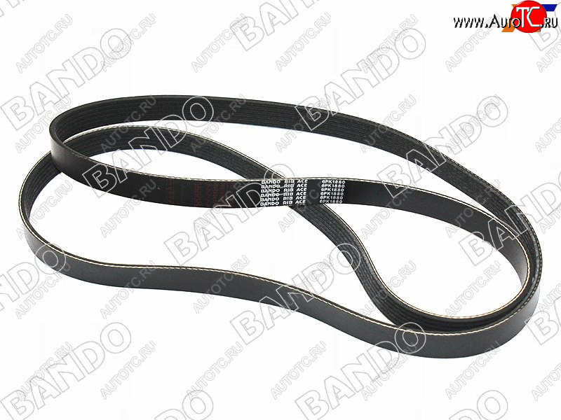 2 299 р. Ремень поликлин TOYOTA 1ZZFE ZCA2#ZZV50ZZT24# MITSUBISHI 4G69 AIRTREKOUTLANDER CU5W 03-06 BANDO 6PK1880  с доставкой в г. Майкоп