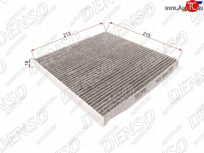 1 039 р. Фильтр салона TOYOTA IPSUM 01-09HARRIERLEXUS RX 03-08LAND CRUISER PRADO 120 02-09                 DENSO DCF384K  с доставкой в г. Майкоп