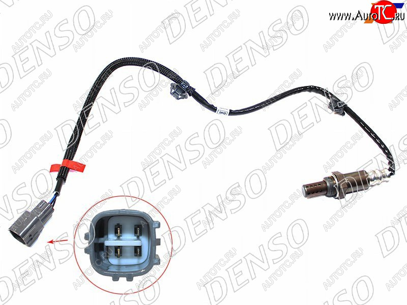 11 999 р. Датчик кислородный нижний SUBARU FORESTER SF#SG# 98-07IMPREZA GD#GG# 00-07LEGACY BL#BP# 03-09O DENSO DOX-0357  с доставкой в г. Майкоп