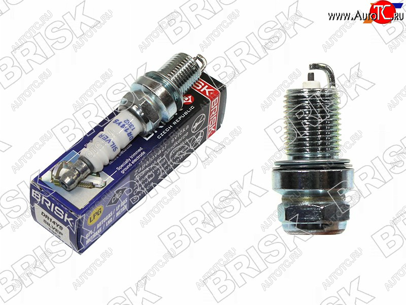 293 р. Свеча зажигания AUDI A1A3A4A5A6Q3Q5VW GOLFJETTAPASSATTIGUAN (SILVER) BRISK DR14YS  с доставкой в г. Майкоп