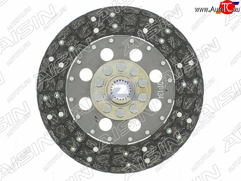 9 849 р. Диск сцепления TOYOTA HIACEHILUX SURFLAND CRUISER PRADO 1KZTE 93- AISIN DT-134  с доставкой в г. Майкоп