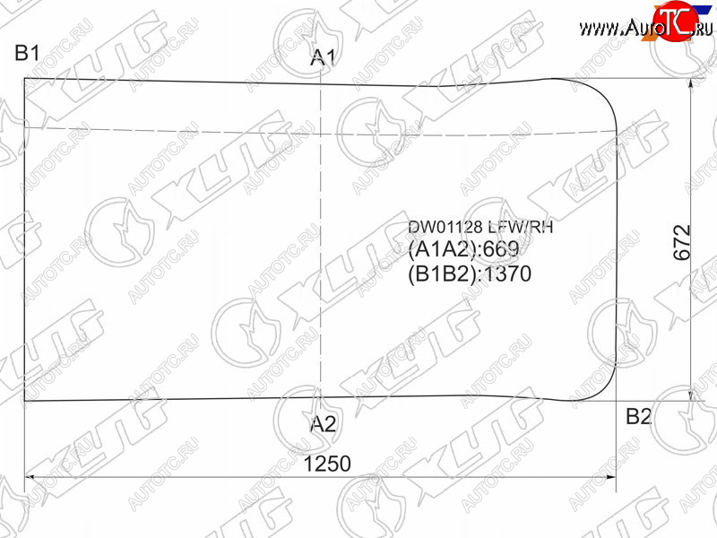 5 299 р. Стекло лобовое International 9800 91- XYG DW01128 LFW/RH  с доставкой в г. Майкоп
