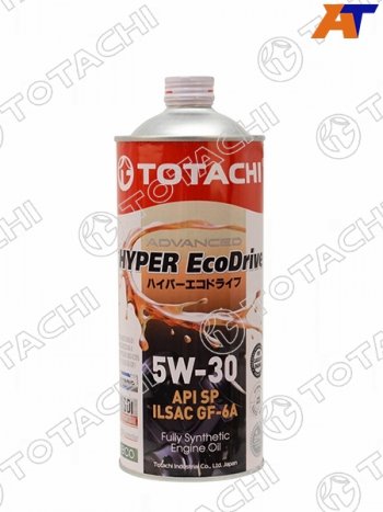 1 299 р. Масло моторное cинтетическое TOTACHI HYPER Ecodrive 5W-30 SPGF-6A 1 л TOTACHI E0301  с доставкой в г. Майкоп. Увеличить фотографию 1