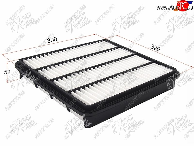 1 299 р. Фильтр воздушный EXCEL JAPAN  Lexus LX570  J200 (2007-2022), Toyota Land Cruiser  200 (2007-2021)  с доставкой в г. Майкоп