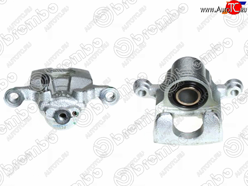 11 449 р. Суппорт тормозной задний правый(без скобы) BREMBO Nissan Qashqai 1 J10 рестайлинг (2010-2013)  с доставкой в г. Майкоп