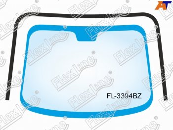 Молдинг лобового стекла (П-образный) FLEXLINE Mitsubishi RVR 3  дорестайлинг (2010-2012)