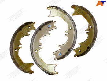 Колодки барабанные задние RH-LH SAT Toyota Land Cruiser 100 1-ый рестайлинг (2002-2005) (комплект 4шт)