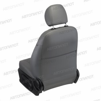 17 699 р. Чехлы сидений (экокожа, 7 мест) Автопилот Ромб  Chery Cross Eastar  B14 (2006-2015) (серый)  с доставкой в г. Майкоп. Увеличить фотографию 5