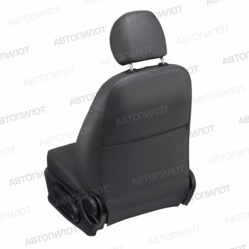 17 699 р. Чехлы сидений (экокожа, 7 м, трансформер) Автопилот Ромб  Chevrolet Orlando (2011-2018) (темно-серый)  с доставкой в г. Майкоп. Увеличить фотографию 4