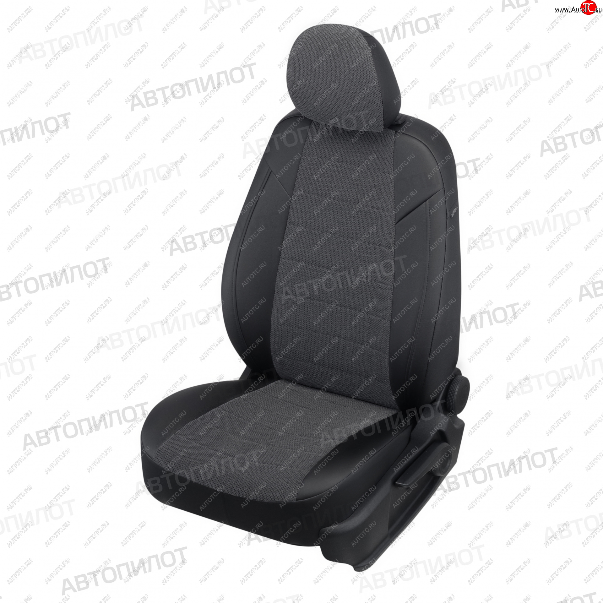 13 649 р. Чехлы сидений (экокожа/велюр, горбы) Автопилот Dodge Caliber (2006-2012) (черный/федерер)  с доставкой в г. Майкоп