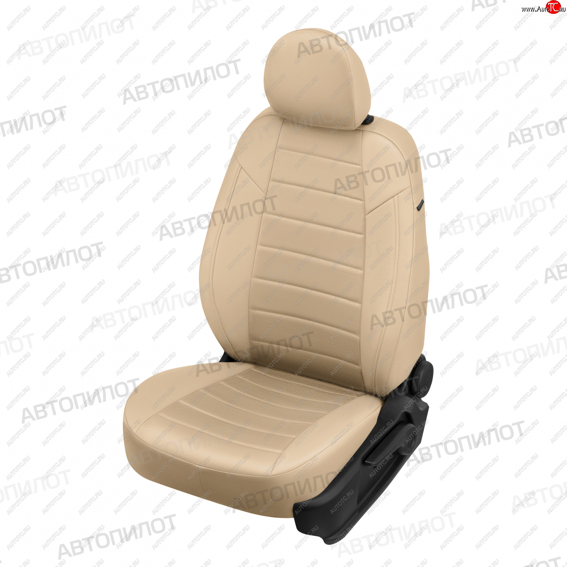 13 649 р. Чехлы сидений (экокожа/алькантара) Автопилот FAW Besturn X80 рестайлинг (2016-2021) (бежевый)  с доставкой в г. Майкоп