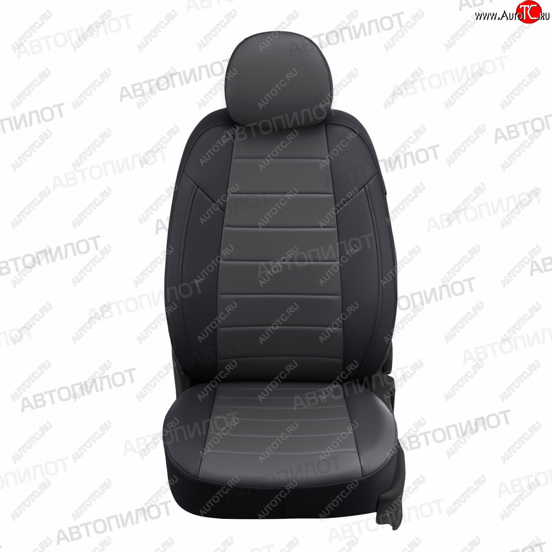 21 599 р. Чехлы сидений (экокожа, 9 мест) Автопилот  Hyundai Starex/H1  A1 (1997-2007) дорестайлинг, рестайлинг (черный/темно-серый)  с доставкой в г. Майкоп