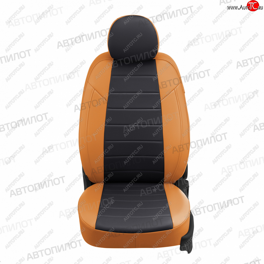 21 599 р. Чехлы сидений (экокожа, 9 мест) Автопилот  Hyundai Starex/H1  A1 (1997-2007) дорестайлинг, рестайлинг (оранж/черный)  с доставкой в г. Майкоп