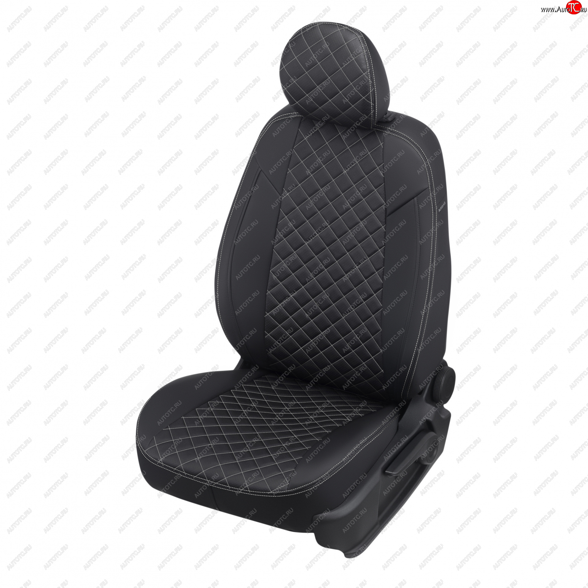 21 999 р. Чехлы сидений (экокожа, 8-11 мест) Автопилот Ромб  Hyundai Starex/Grand Starex/H1  TQ (2007-2022) дорестайлинг, рестайлинг, 2-ой рестайлинг (черный/белая строчка)  с доставкой в г. Майкоп
