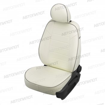 13 649 р. Чехлы сидений (экокожа) Автопилот Hyundai Terracan HP дорестайлинг (2001-2004) (белый)  с доставкой в г. Майкоп. Увеличить фотографию 5
