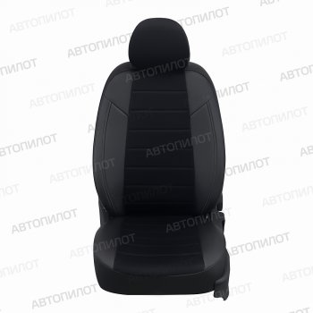 Чехлы сидений (экокожа/алькантара, 40/60, Classic/Comfort/Luxe) Автопилот KIA Ceed  3 CD (2018-2025) универсал, хэтчбэк (черный)