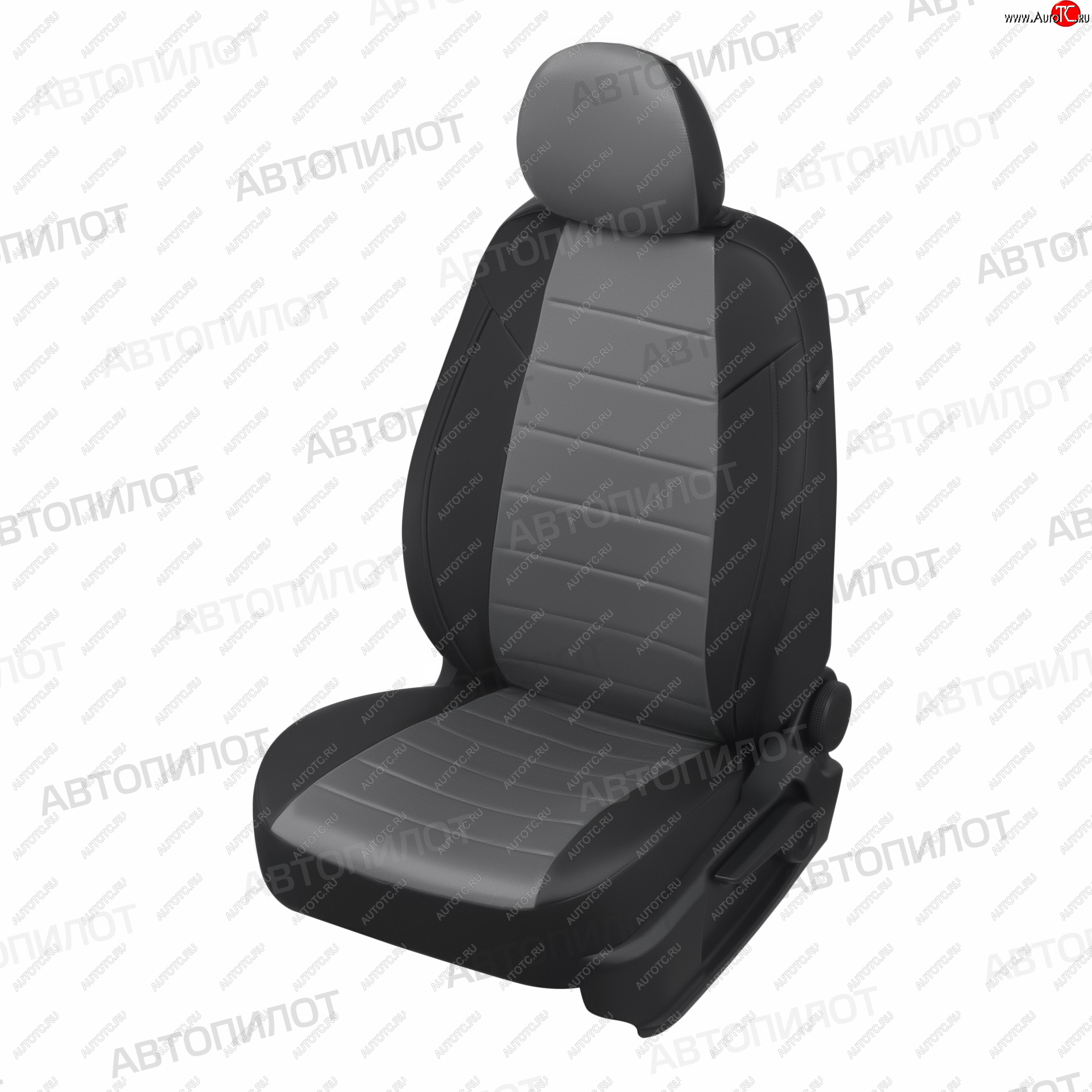 3 659 р. Чехлы сидений (экокожа/алькантара) Автопилот Lexus IS250 XE20 седан дорестайлинг (2005-2013) (черный/серый)  с доставкой в г. Майкоп