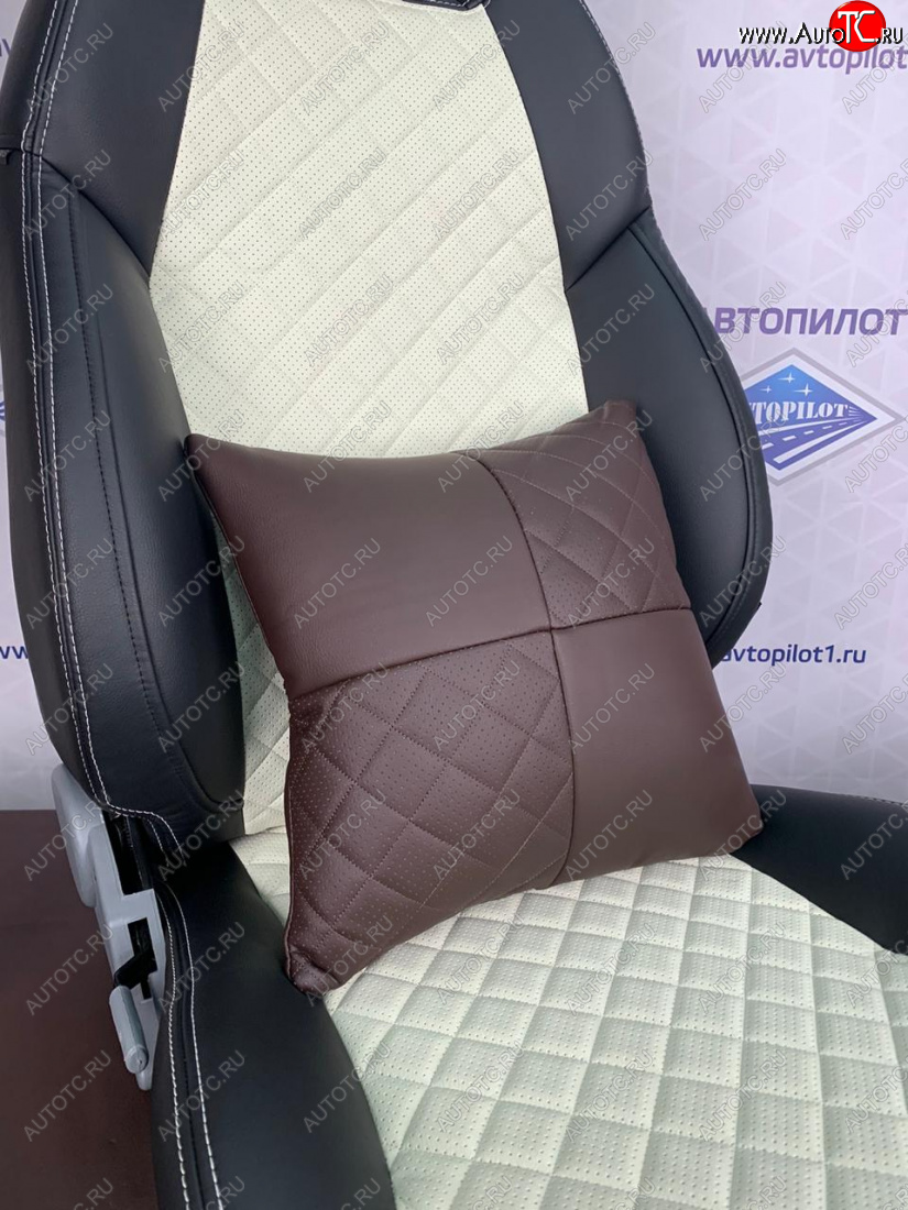 419 р. Подушки в салон автомобиля (Модель №1) экокожа РОМБ  podr033  с доставкой в г. Майкоп
