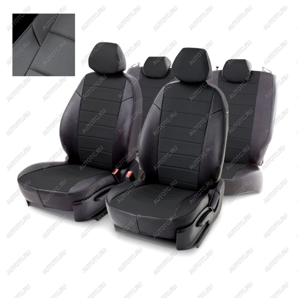 6 999 р. Чехлы из экокожи для Skoda Octavia A8 4060 (без подл.) Style Plus 2020-н.в.  95778  с доставкой в г. Майкоп